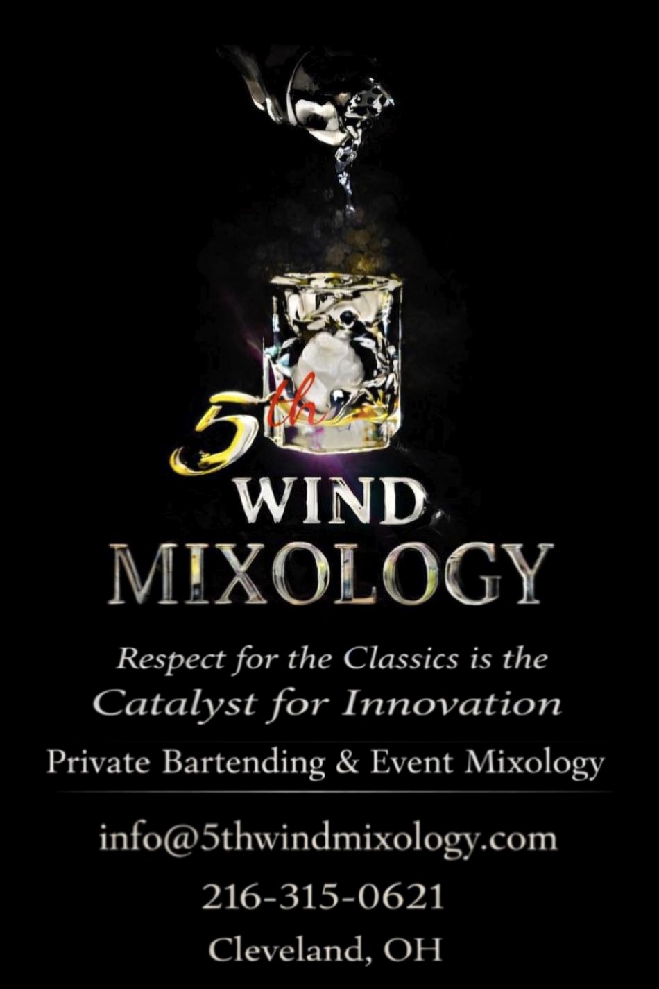 Fifth Wind Mixology Card